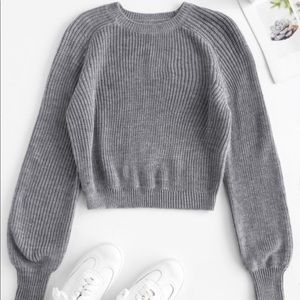 cropped sweater
